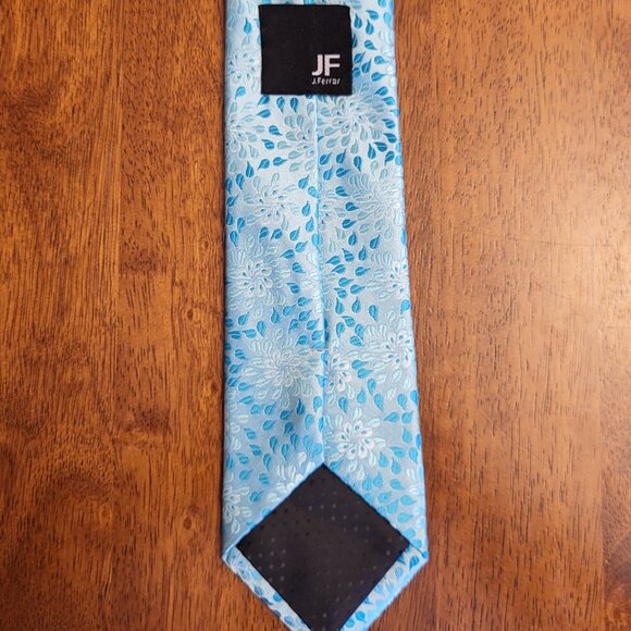 J. Ferrar ~ Floral/Geometric Necktie ~ Excellent/New Condition - Picture 7 of 7